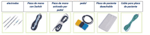 Electrobisturi Promise PRO-ESU100 Accesorios Incluidos promise pro-esu100