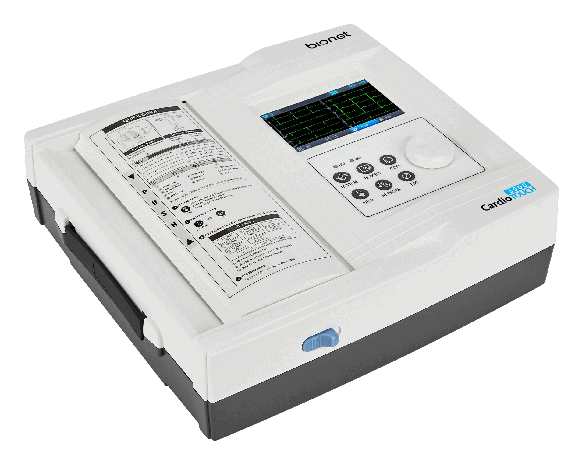 CardioTouch 3000 Bionet interpretive 12 channel CardioTouch 3000 Bionet interpretive 12 channel