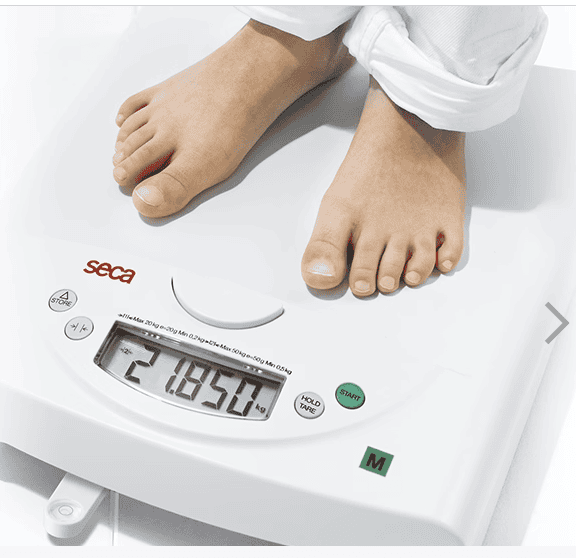 pesabebe 354 seca SECA 354 Pesabebés Electrónica – Ideal para Lactantes y Niños Pequeños