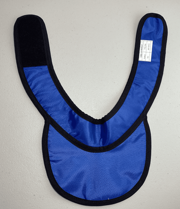 Collarin emplomado para rayos x COLLDX Collarín Emplomado DELUX 0.5mmPb | Protección Avanzada Contra Radiación