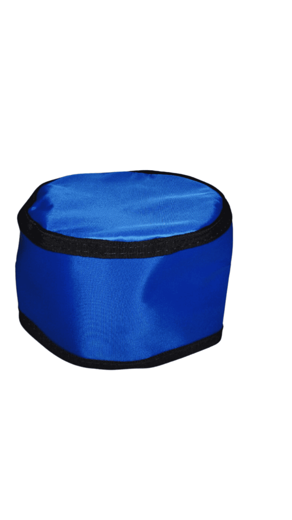 Gorro Emplomado Azul Metálico 0.5mmPb – Protección Radiológica hasta 100 kV para Rayos X Gorro Emplomado Azul Metálico 0.5mmPb – Protección Radiológica hasta 100 kV para Rayos X