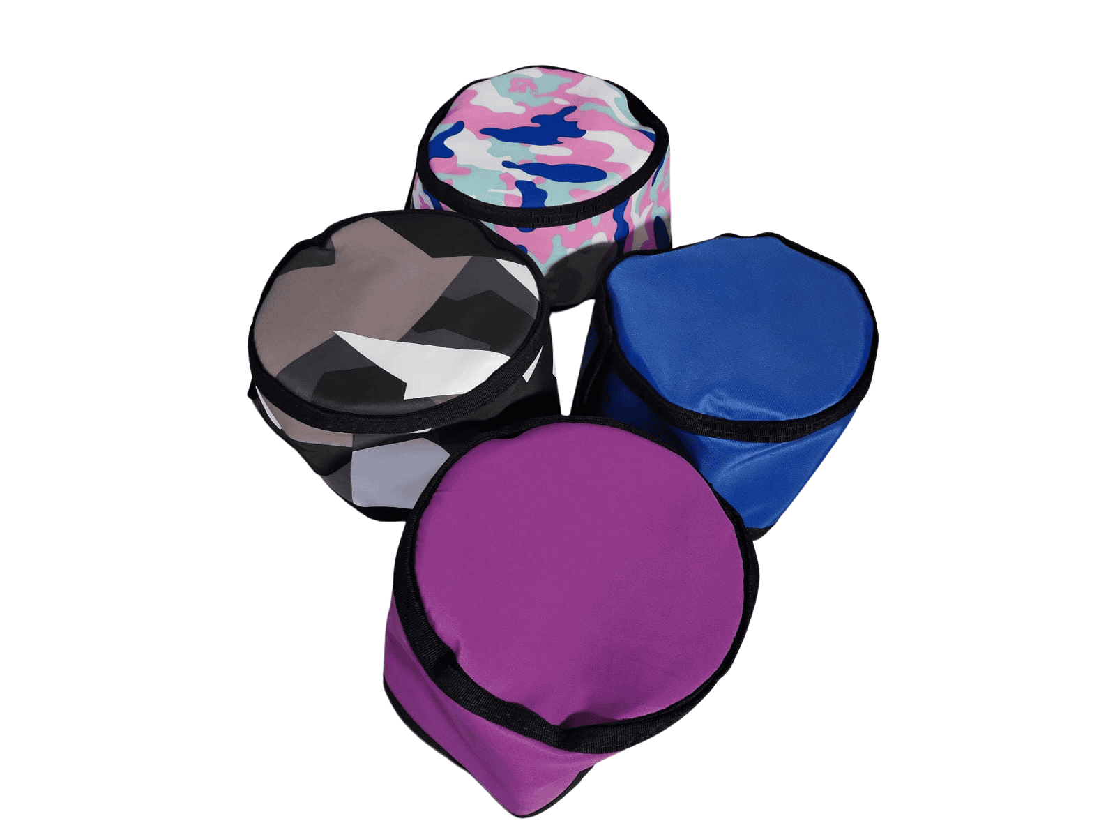 Gorros emplomados varios. Gorros emplomados varios.