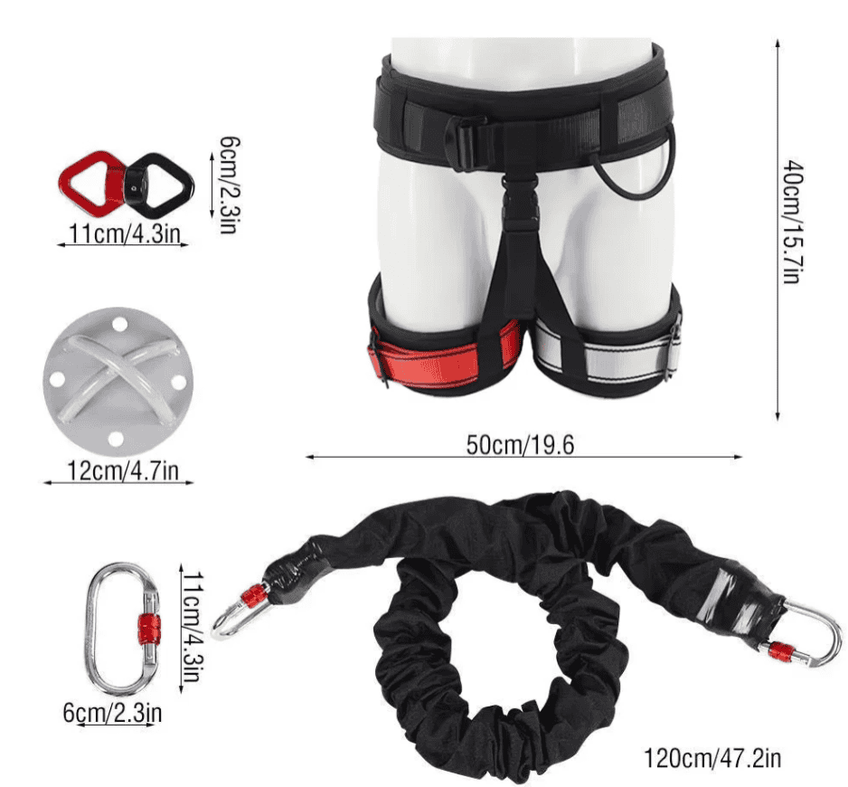 Kit Bungee Dance Fitness BOGA 100KG Kit Bungee Dance Fitness BOGA 100KG