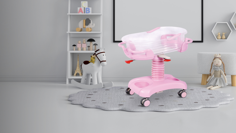 Carro Cuna Hidráulico HECAI LS-1YC: Seguridad Neonatal y Lujo en Cuidados Intensivos Carro cuna hidraulico HECAI LS-1YC seguridad neonatal hospital