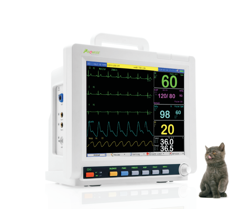 Monitor Veterinario PRO-M12 VET de Promise: Monitorización Multiparamétrica Avanzada para Clínicas y Hospitales Veterinarios Monitor veterinario Promise PRO-M12 VET multiparametrico avanzado