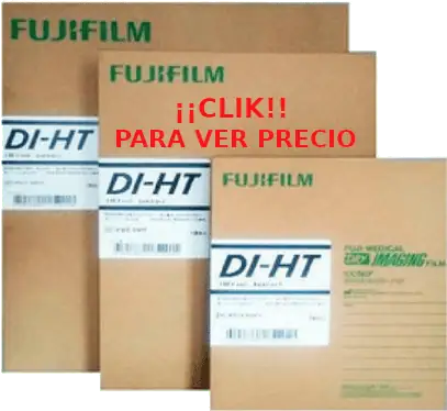 Película Fujifilm DI-HT para DRYPIX Lite: Imágenes Radiológicas Secas de Calidad Diagnóstica Superior 100H Pelicula Fujifilm DI-HT para Drypix Lite radiologia seca