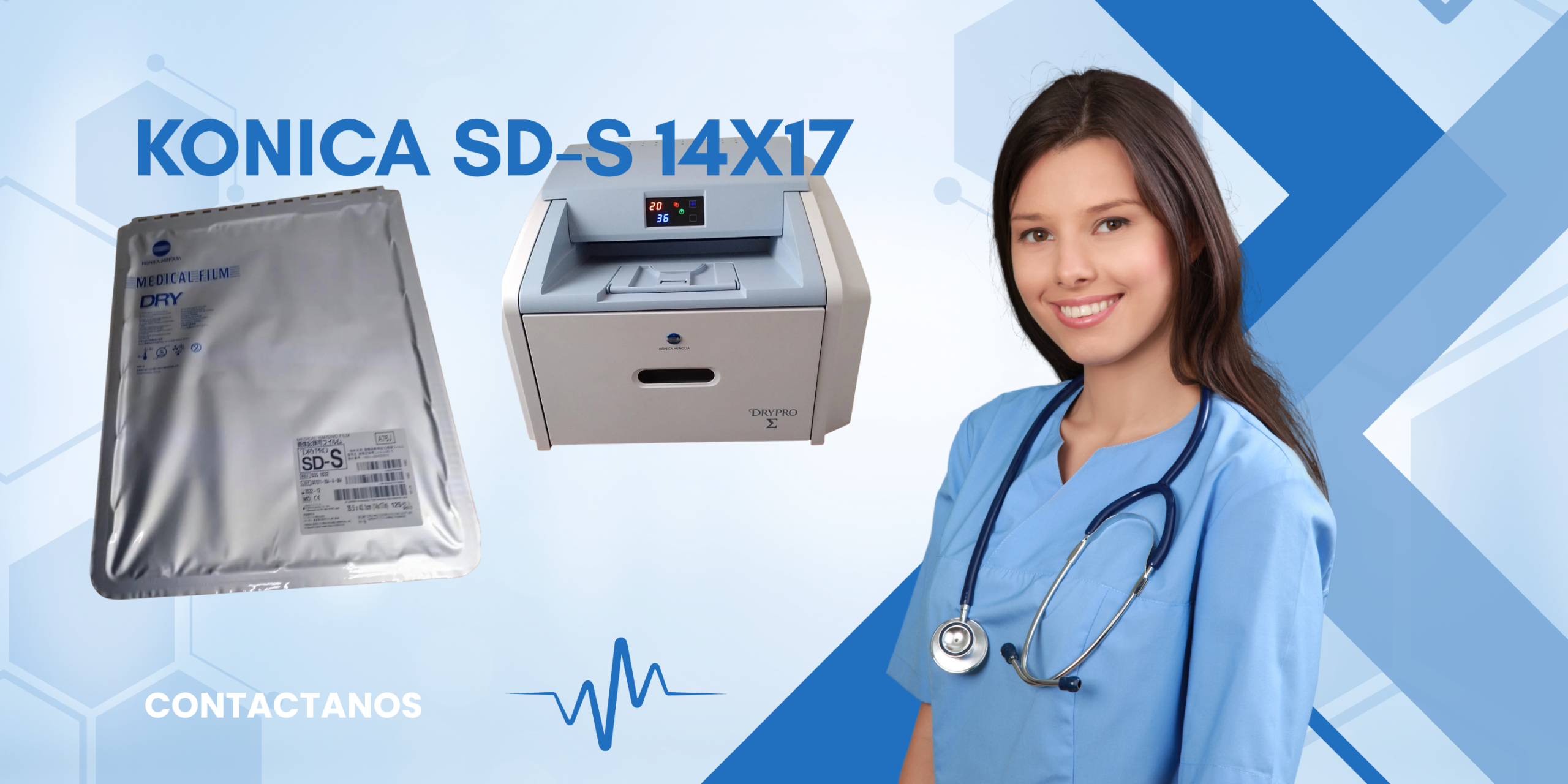 Peliculas KONICA SD-S 14X17