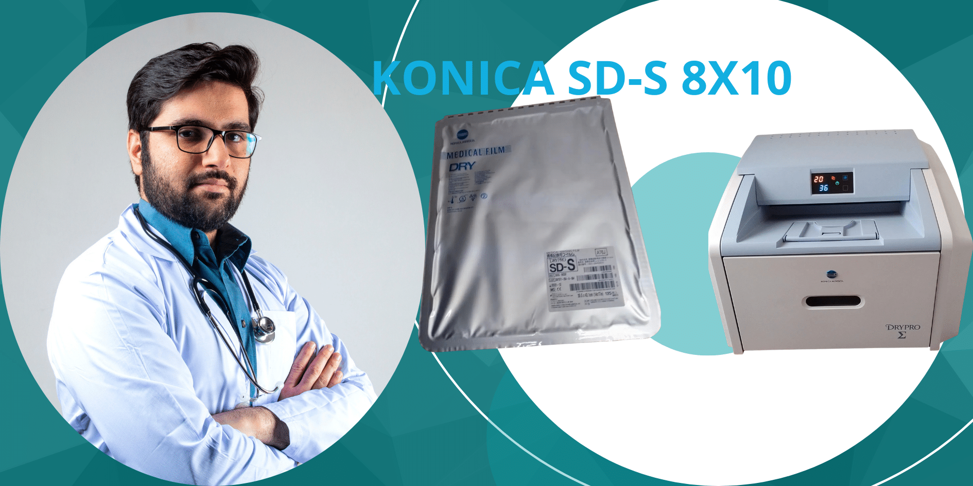 Peliculas KONICA SD-S 8X10