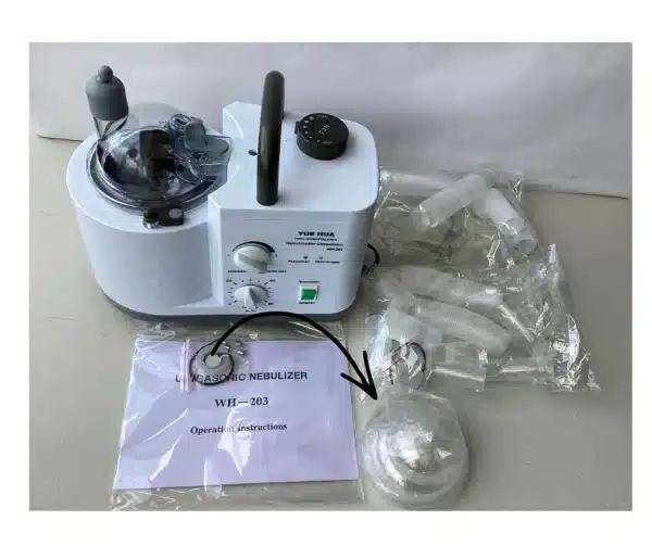 paquete de 5 vasos para nebulizadores yuehua Paquete de 5 vasos para nebulizadores Yuehua WH-2000 WH-203 WH-802